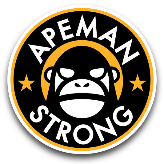 APEMAN STICKER - Apeman Strong Apeman Strong
